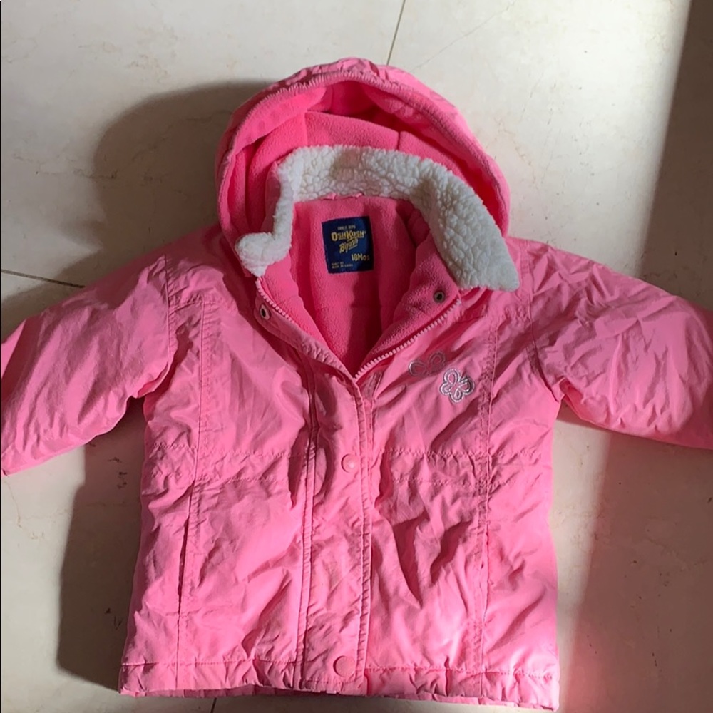 Osh Kosh Pink Toddler Girl Snow Jacket